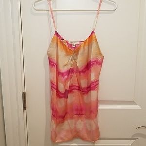 100% silk camisole top